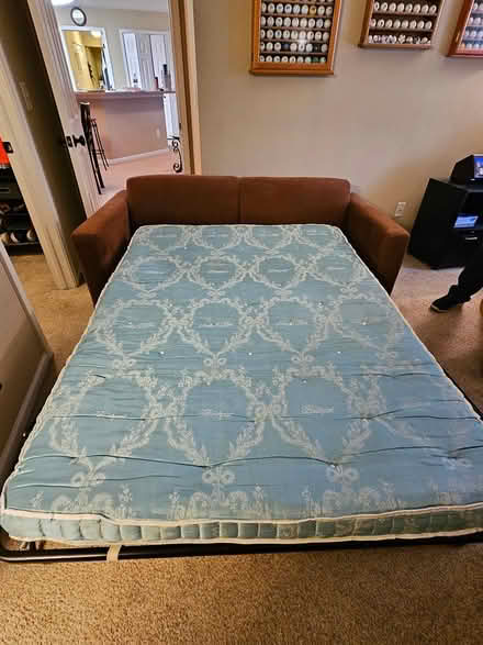 Photo of free Brown sofa sleeper (Commerce) #3