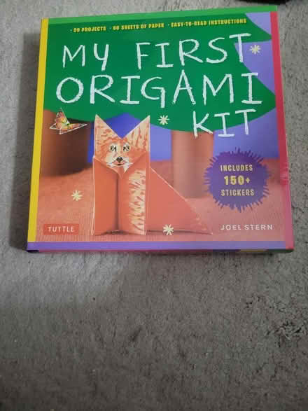 Photo of free my first origami kit (Oak Brook) #1