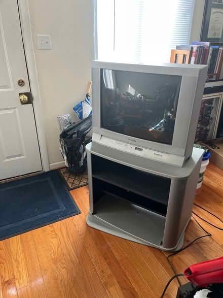 Photo of free Used 27 inch Panasonic TV + Stand (Alexandria) #3