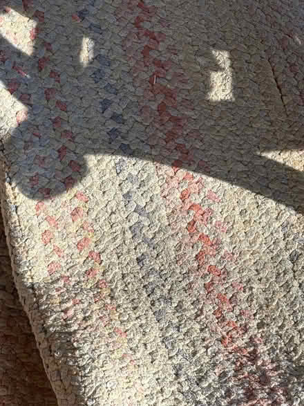 Photo of free 10ft round cotton braided area rug (Mt Pleasant PA) #1