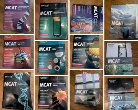 Photo of free Kaplan MCAT books (Brockton, MA) #1