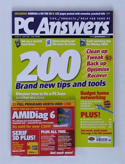 Photo of free COMPUTER MAGAZINES With CD-Roms (Llandaff CF5) #1