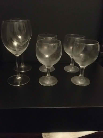 Photo of free Various drink glasses wine tumblers and flute’s (Blundeston NR32) #2