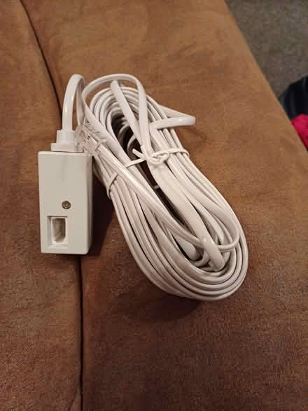 Photo of free Telephone extension cable (Morley DE21) #1