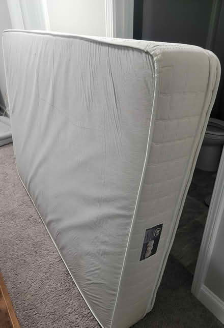 Photo of free Full size mattress/boxspring (Lexington, NC) #2