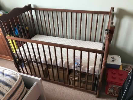 Photo of free Wooden Cot (Weston-super-Mare BS22) #1