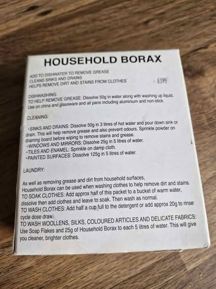 Photo of free Household borax, one packet (Park District G3) #3