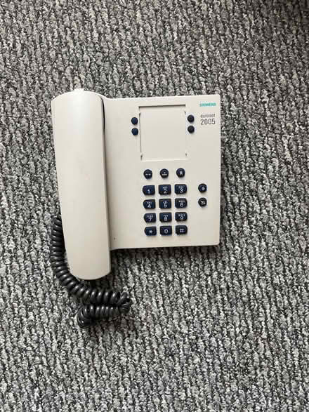 Photo of free Siemens telephone (Rowditch DE22) #1