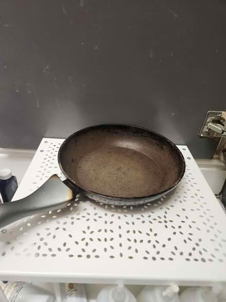 Photo of free Old, Burnt Frying Pan (W9) #1