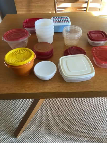 Photo of free Assorted Food Storage Containers (CV: Redwood & Seven Hills area) #2