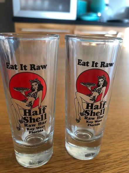 Photo of free Two Oyster Shot Glasses (CV: Redwood & Seven Hills area) #1