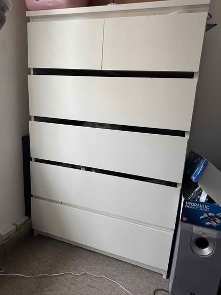 Photo of free Chest of drawers ikea white colour (ST2) #1