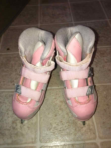 Photo of free Pink Ice Skates, Toddler Size 11 (Near East/Union & Marquette) #1