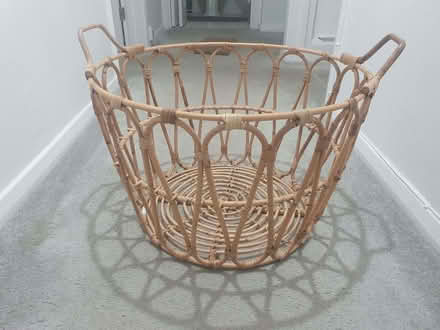 Photo of free Ikea bamboo basket (Balham SW12) #1