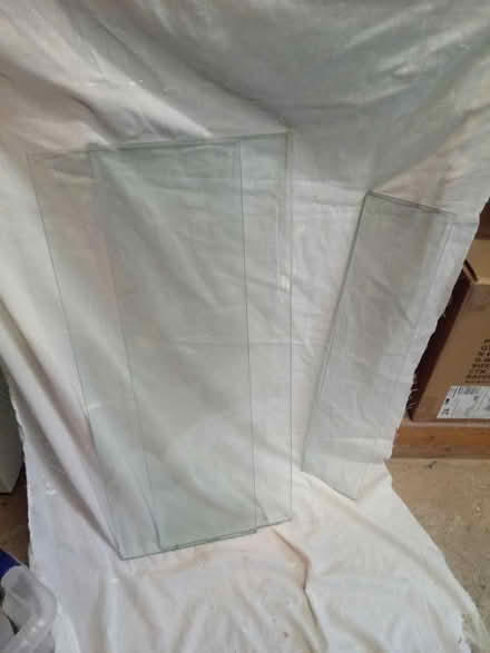 Photo of free Toughened glass shelves (Horsham, near Bennetts Field) #1