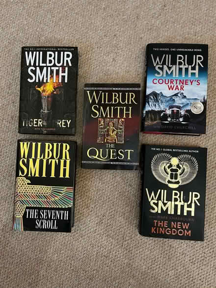 Photo of free 4 x Wilbur Smith books (Hopeman IV30) #1