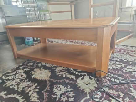 Photo of free Lift top coffee table (North Chelmsford) #3