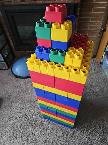 Photo of free Giant kids blocks (West Seattle) #1