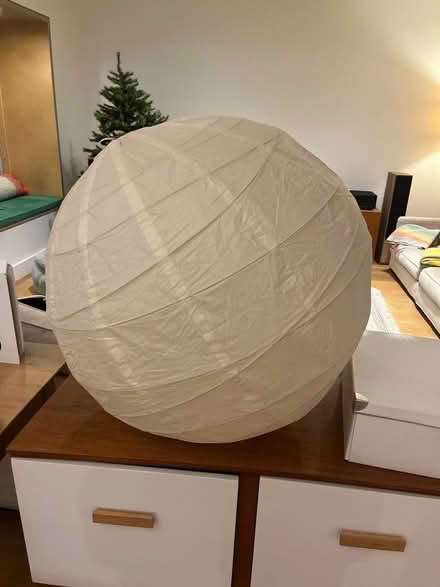 Photo of free Giant 70cm paper ball lampshade (Upper Wolvercote OX2) #1