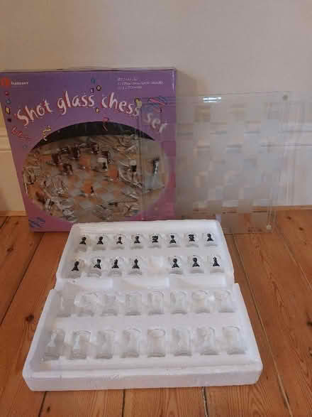 Photo of free Shot glass chess set (Eskbank EH22) #1