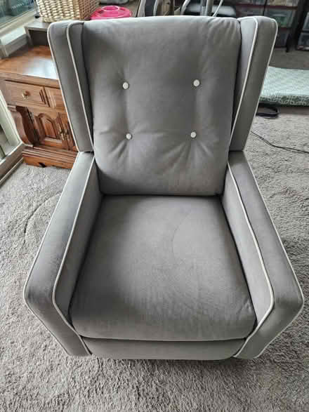 Photo of free Gray rocker/recliner (West Seattle) #1