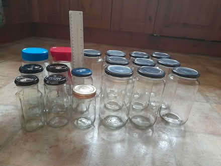 Photo of free Large clean glass jars with lids (ME14 near Penenden Heath) #1