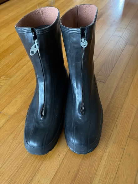 Photo of free Mens size 10 overshoe galoshes (Beacon Hill) #2