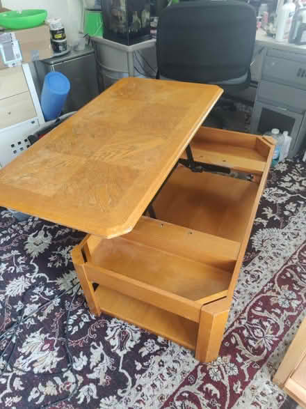 Photo of free Lift top coffee table (North Chelmsford) #1