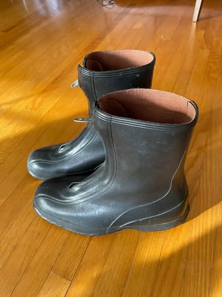 Photo of free Mens size 10 overshoe galoshes (Beacon Hill) #1