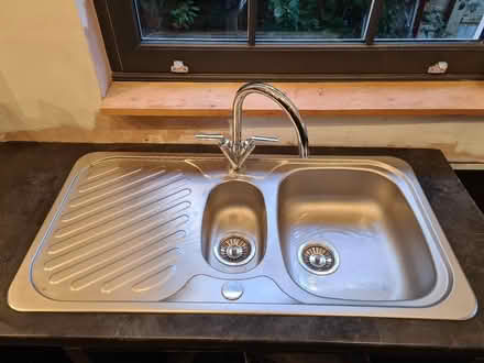 Photo of free Stainless steel sink and chrome mixertap (West Midlands B67) #1