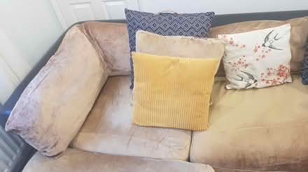 Photo of free Large Sofa with Pillows (Cambridge and villages) #3