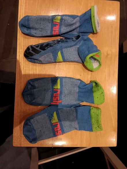 Photo of free Rush socks (kid's size) - two pairs (Bournville B30) #1