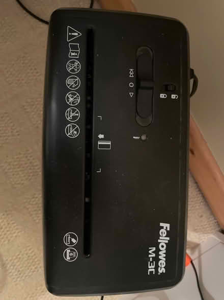 Photo of free Paper shredder (Emlyn Gardens W3) #2