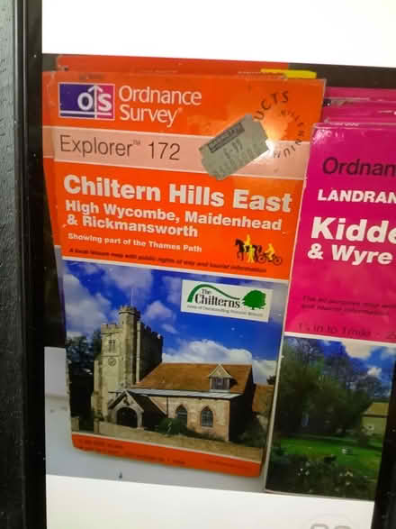 Photo of free 30 Ordnance survey maps (B61 Bournheath) #3