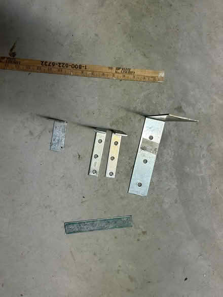 Photo of free Misc. Metal Brackets (Forestville section of Bristol) #2