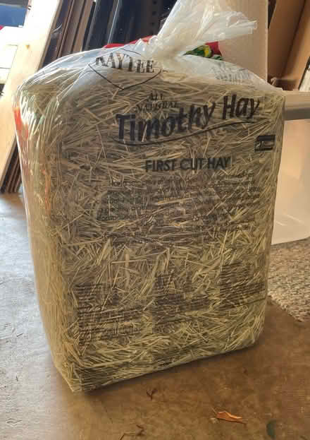 Photo of free Timothy Hay and Feeder Ball (Gtown + Clopper & Richter Farm) #1