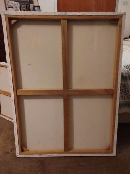 Photo of free Two large artist's canvases for re-use (Northway OX3) #3