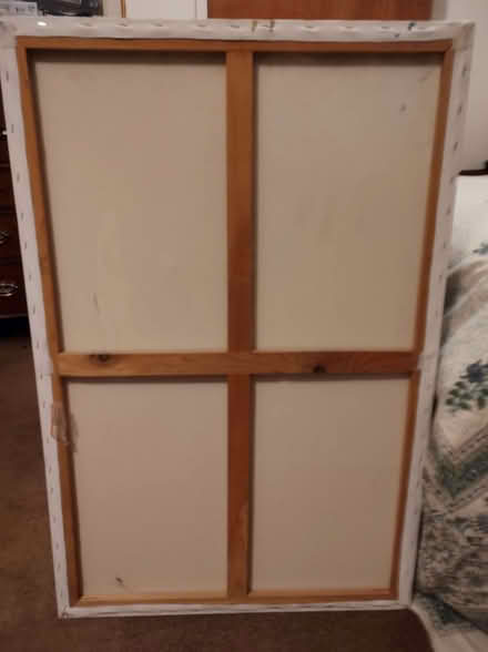 Photo of free Two large artist's canvases for re-use (Northway OX3) #2