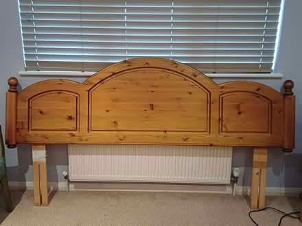 Photo of free Bed headboard "superking" size (Steyning BN44) #1