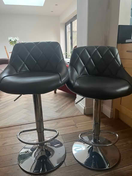 Photo of free Faux leather rising bar stools (Lincoln LN 4) #1