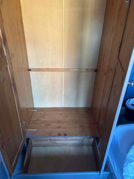 Photo of free Upcycled pine wardrobe (Fareham PO14) #1