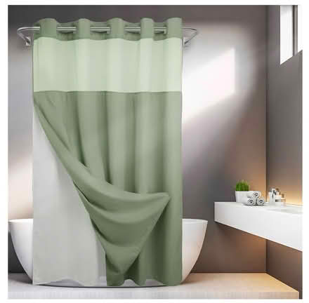 Photo of free Shower Curtain w/liner (Wakefield) #1