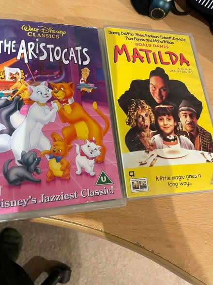 Photo of free Aristocats and Matilda on VHS (Catton NR6) #1