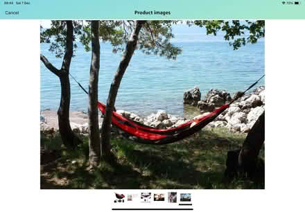 Photo of free Hammock and frame (Headway Cross TQ14) #2