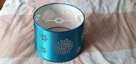 Photo of free Teal blue lampshade (Wokingham RG40) #2