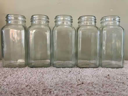 Photo of free 5 glass spice jars (Near Gary Ave & Schick Rd) #1