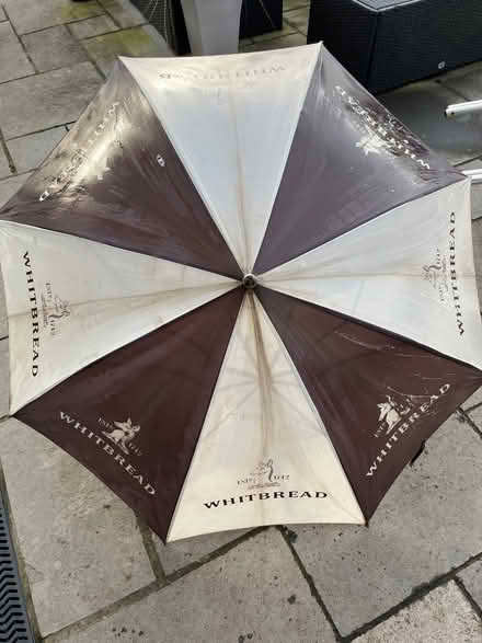 Photo of free Large Whitbread umbrella (Cambridge GL2) #2