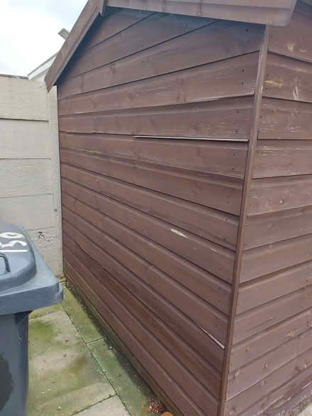 Photo of free Garden shed and base. (Ince-in-Makerfield WN2) #3