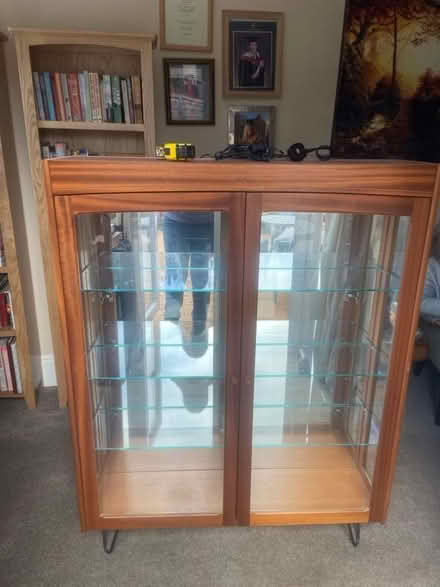 Photo of free Nathan Teak Display Unit (Great Moor SK7) #1