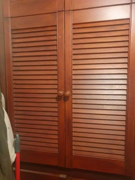 Photo of free Slatted wooden cupboard doors (Florence Park OX4) #1